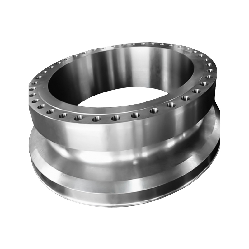 Kjernekraftverksrørmunnstykkesmiing